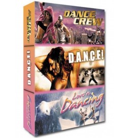 DVD DANCE - COFFRET 3 FILMS : DANCE CREW + DANCE ! + LOVE'N DANCING - PACK