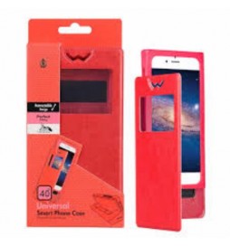 COQUE UNIVERSELLE 6" ROUGE