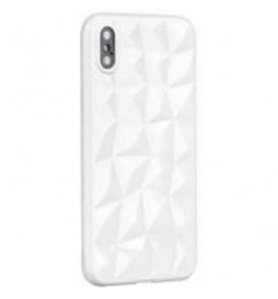 COQUE FORCELL PRISM IPHONE XS BLANC