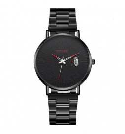 MONTRE YOLAKO NOIR ET ROUGE 