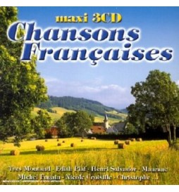 CD CHANSONS FRANÇAISES MAXI 3 CD 2002 COMPILATION
