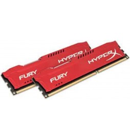 BARETTES DE RAM HYPERX FURY 2X4 GO DDR3 1600 MHZ CL10