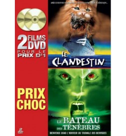 DVD LE CLANDESTIN + LE BATEAU DES TÉNÈBRES (1988)