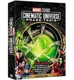 COFFRET DVD MARVEL STUDIOS CINEMATIC UNIVERSE : PHASE 3.1 - 5 FILMS