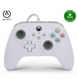 MANETTE FILAIRE POWER A PC/SERIE X/S BLANCHE