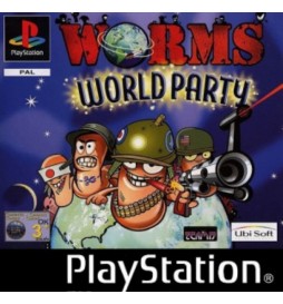 JEU PS1 WORMS WORLD PARTY