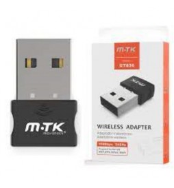 MINI ADAPTATEUR CLE USB  WIFI 150MBPS GT836 NOIR