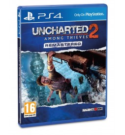 JEU PS4 UNCHARTED 2 AMONG THIEVES REMASTERISÉ