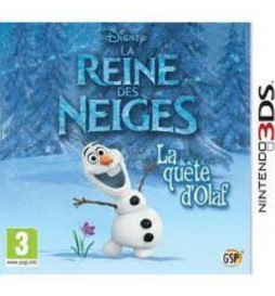 JEU 3DS LA REINE DES NEIGES LA QUÊTE D'OLAF