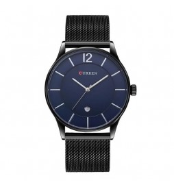 MONTRE CURREN BLEU CADRAN NOIR 8231