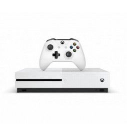 CONSOLE MICROSOFT XBOX ONE S 1TO BLANCHE AVEC MANETTE