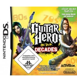 JEU DS GUITAR HERO ON TOUR DECADES