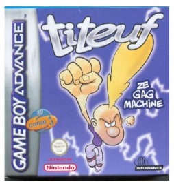 JEU GAMEBOY ADVANCE TITEUF ZE GAG MACHINE