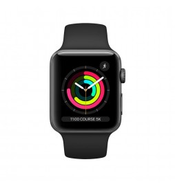 MONTRE CONNECTEE APPLE WATCH SERIES  3  A1889 38 MM GRISE