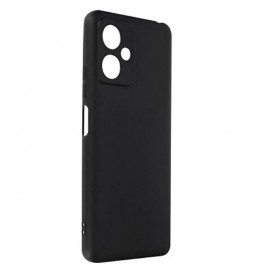 COQUE REDMI 12C SILICONE NOIR MAT