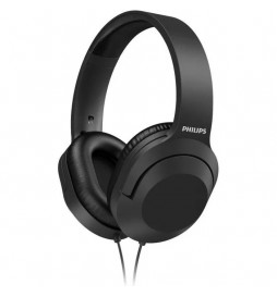 CASQUE FILAIRE PHILIPS NOIR STEREO TAH2005BK