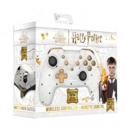 MANETTE SWITCH/PC SANS FIL BLANCHE HARRY POTTER HEDWIGE