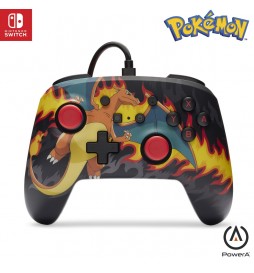 MANETTE FILAIRE AMÉLIORÉE POUR SWITCH  POKÉMON  DRACAUFEU TEMPETE