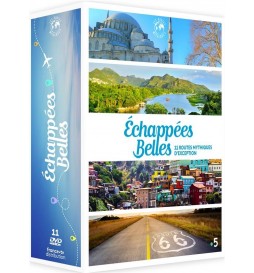 DVD COFFRET ECHAPPÉES BELLES 11 ROUTES MYTHIQUES D'EXCEPTION