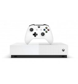 CONSOLE MICROSOFT XBOX ONE S ALL DIGITAL BLANCHE 1TO AVEC MANETTE