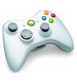 MANETTE MICROSOFT XBOX 360 BLANCHE