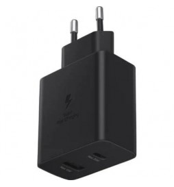 CHARGEUR ORIGINAL SAMSUNG 35W USB-A + USB C NOIR VRAC