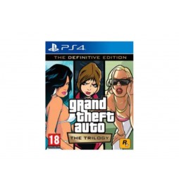 JEU PS4 GRAND THEFT AUTO THE TRILOGY - THE DEFINITIVE EDITION