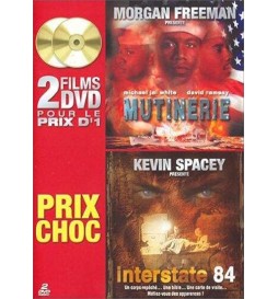 DVD COMBO 2 FILMS MUTINERIE + INTERSTATE 84