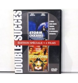 DVD 2 FILMS STORM CHASERS + CYCLONE