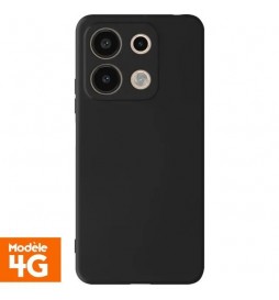 COQUE SILICONE POUR REDMI NOTE 13 4G NOIRE