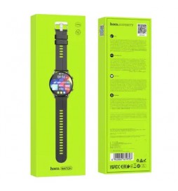 MONTRE DE SPORT CONNECTÉE HOCO Y7 PRO (VERSION APPEL) NOIR