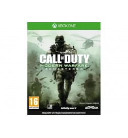 JEUX XBOX ONE CALL OF DUTY MODERN WARFARE REMASTERED