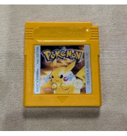 JEU GAMEBOY COLOR POKEMON: BLUE VERSION JAUNE