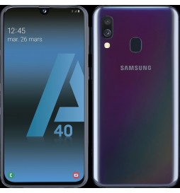 TELEPHONE PORTABLE SAMSUNG GALAXY A40 64 GO NOIR