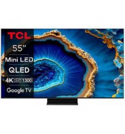 TELEVISION 4K 139 CM TCL 55MQLED80 144HZ GOOGLE TV QLED MINI LED