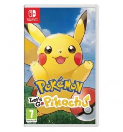 JEU SWITCH POKÉMON : LET'S GO, PIKACHU !