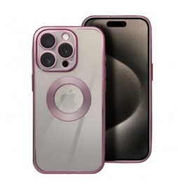 COQUE GLAM POUR IPHONE 13 ROSE POUDRÉ