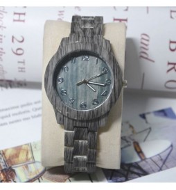 MONTRE IMITATION BOIS GRIS