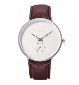 MONTRE KHORASAN MARRON CADRAN BLANC