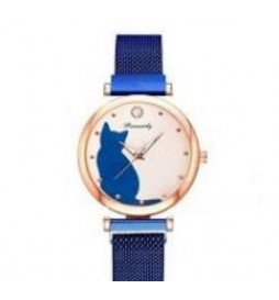 MONTRE RINNANDY CHAT BLEU