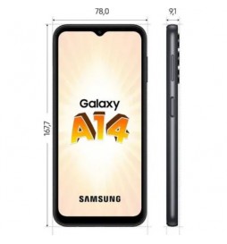 TELEPHONE SAMSUNG GALAXY A14 A145 4GO/64GO COULEUR NOIR