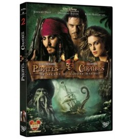 DVD PIRATES DES CARAIBES LE SECRET DU COFFRE MAUDIT