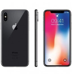 TELEPHONE PORTABLE APPLE IPHONE X 64 GO COULEUR GRIS SIDERAL