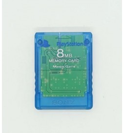 CARTE MEMOIRE PS2 8MB TRANSPARENTE