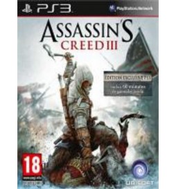 JEU PS3 ASSASSIN'S CREED III  (PASS ONLINE)