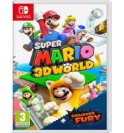 JEU SWITCH SUPER MARIO 3D WORLD + BOWSER'S FURY