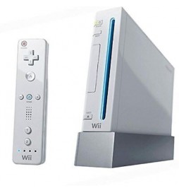 CONSOLE NINTENDO WII RVL-001 + 1 WIIMOTE MOTION INSIDE + 1 NUNCHUCK