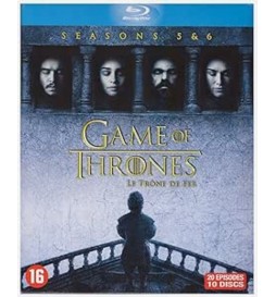 COFFRET BLU-RAY GAME OF THRONES SAISON 5 & 6