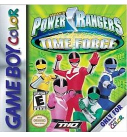 JEU GAMEBOY COLOR POWER RANGERS TIME FORCE