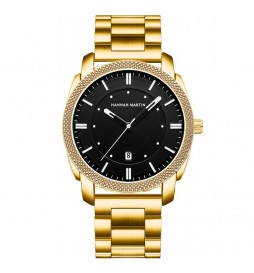 MONTRE BRACELET ACIER OR HANNAH MARTIN